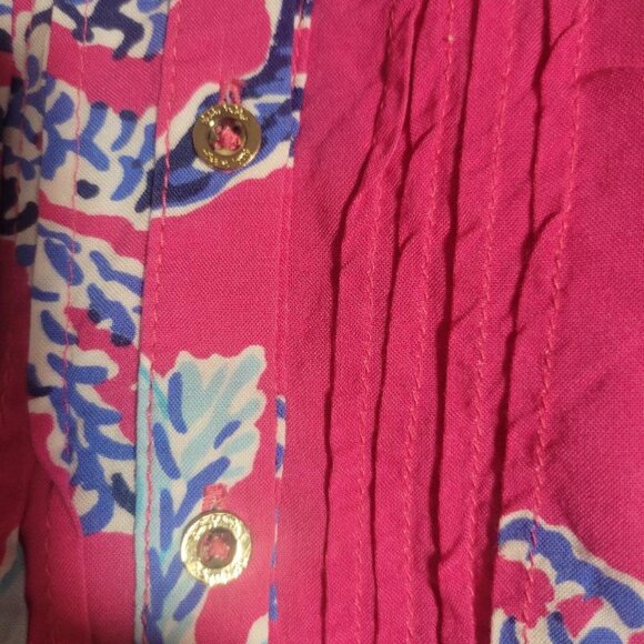 Womens Lilly Pulitzer Sarasota Tunic Dress Capri Samba Sz XL - Picture 6 of 8